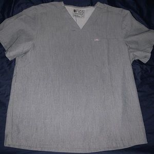 NWOT Men’s FIGS Scrub Top Graphite XXL